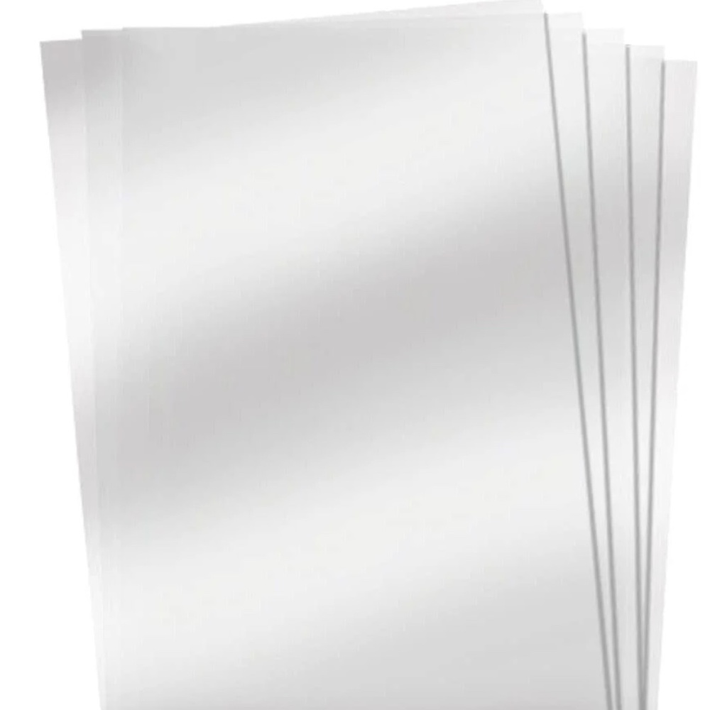 45 Count Xerox Acetate Film Sheets Clear Transparencies 8 1/2 x 11" Overheads